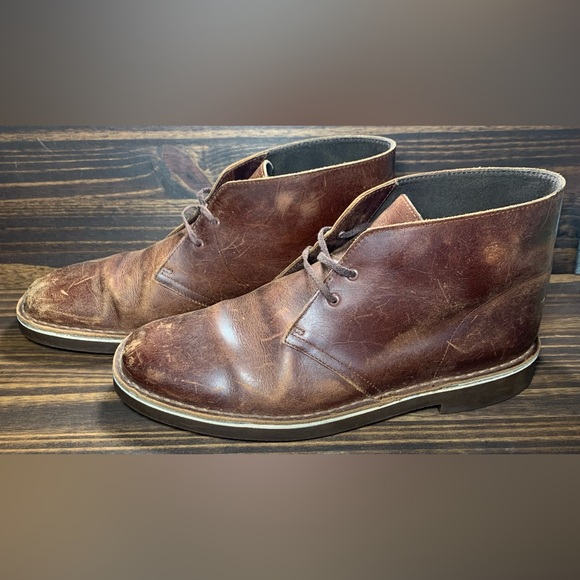 Clark’s Bushacre 2 Chukka Boot Brown Mens Size 10